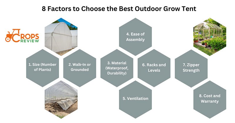 8 factor to Choose the Best Outdoor Grow Tent